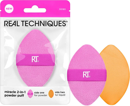 REAL TECHNIQUES PD PUFF MIRACLE 2IN1 pack of 6