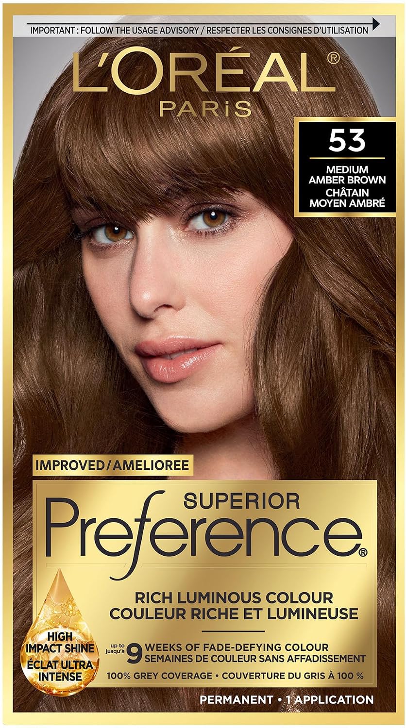 PREFERENCE MD AMBER BROWN #53