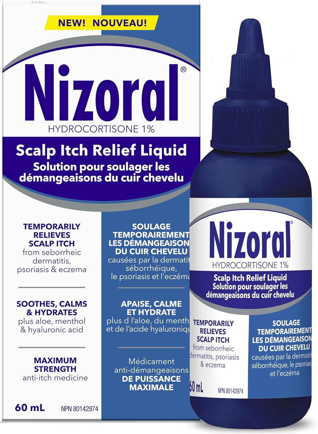 NIZORAL SCALP ITCH RELIEF 60ML LIQUID