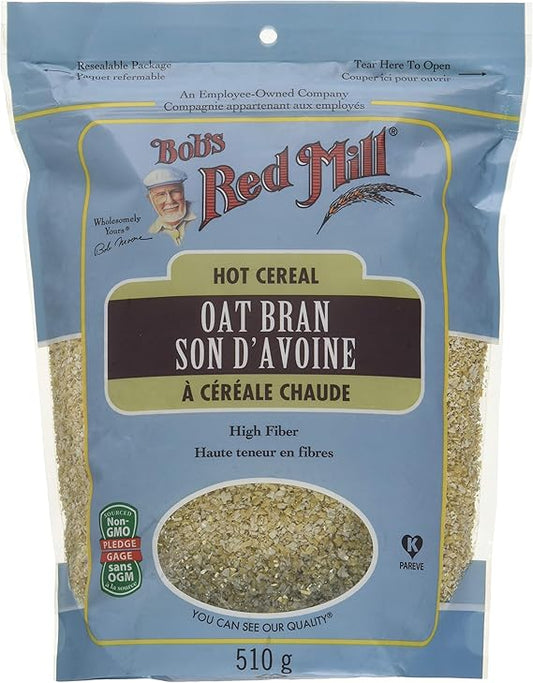 Bob's Red Mill   Hot Cereal   Oat Bran 510G