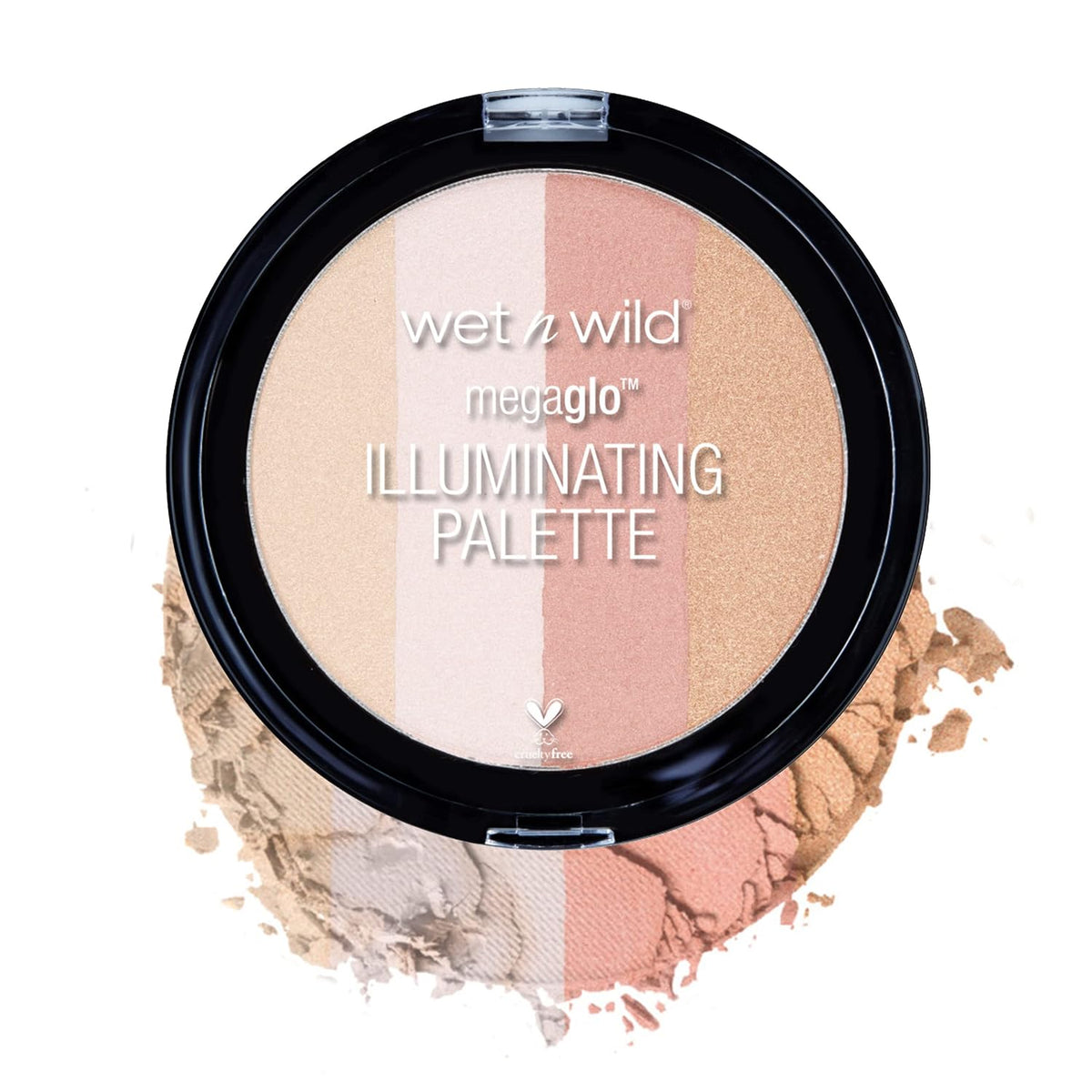 WET N WILD MEGAGLO ILLUMINATING PD CATWALK PINK pack of 3