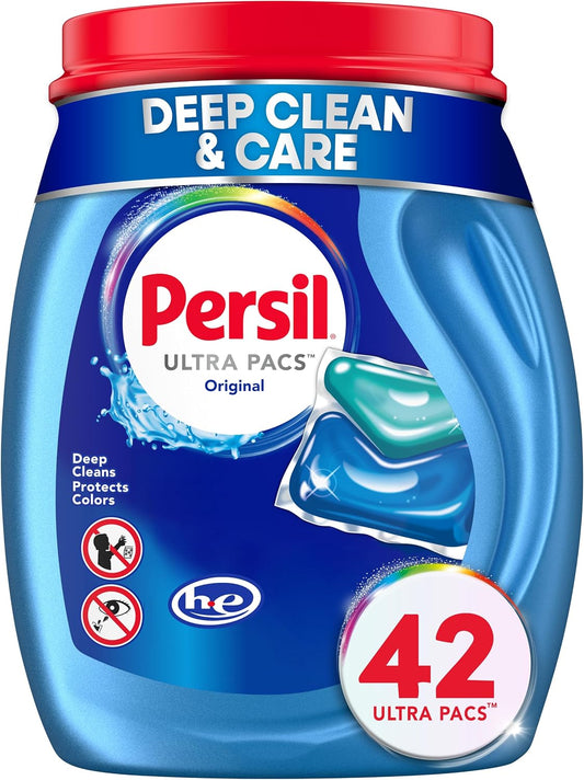 PERSIL ULTRA PACS EVERYDAY CLEAN ORIG 42PK pack of 4