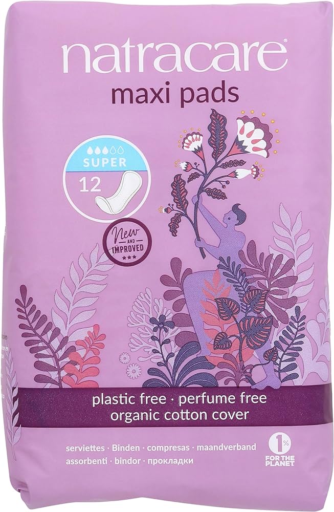 NATRACARE    Super Maxi Pads 12ct