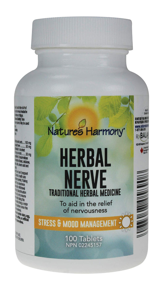 Nature's Harmony Herbal Nerve 100 tab