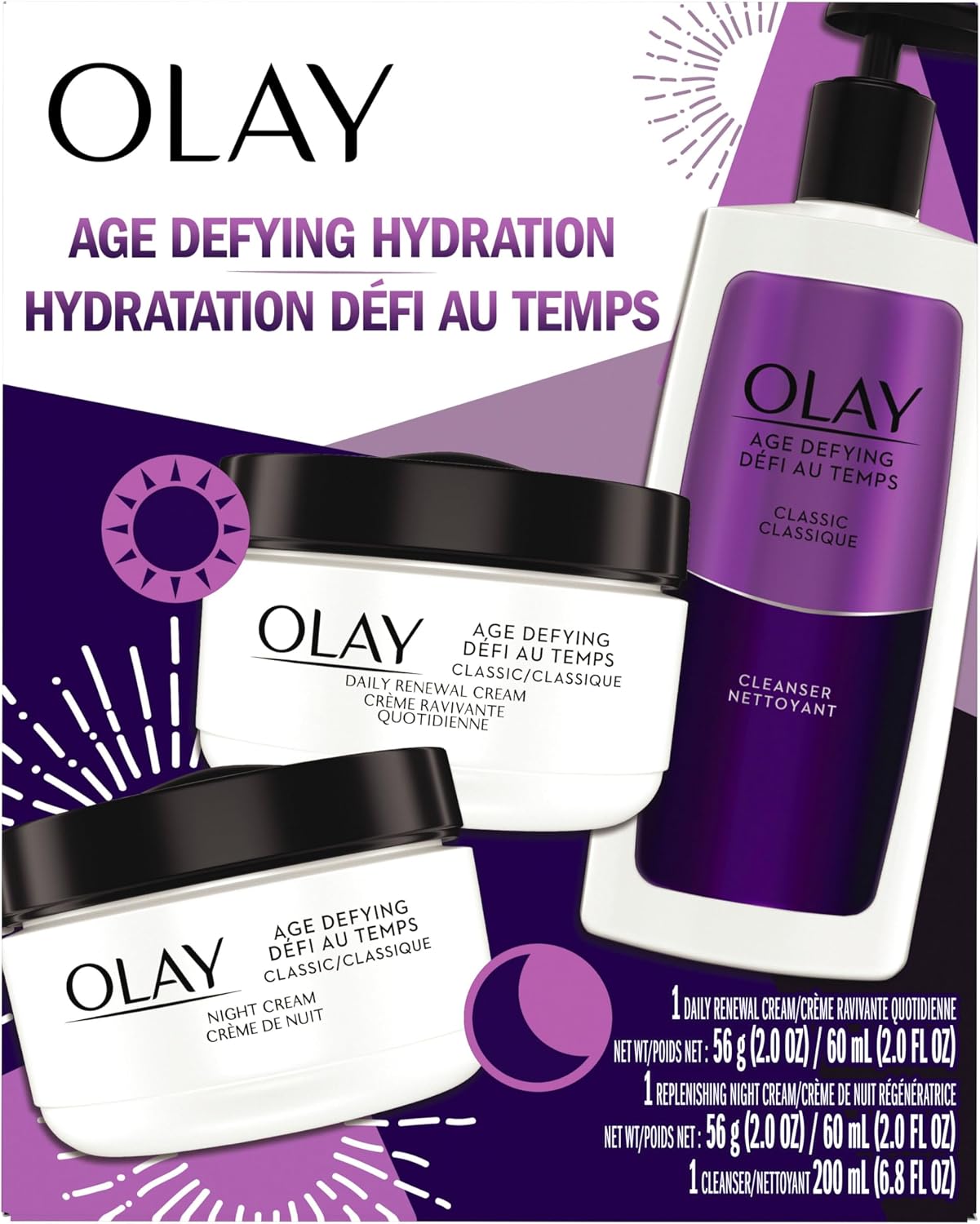 OLAY AGE DEFY HOLIDAY PK pack of 6