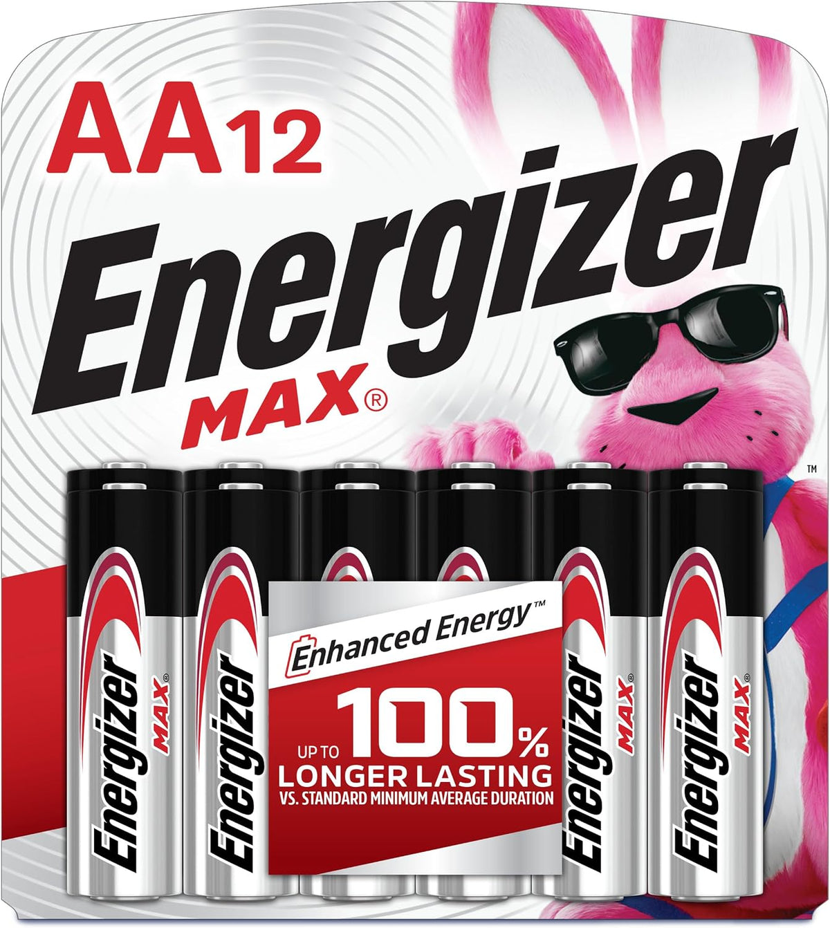 ENERGIZER MAX BATTERIES AA 12