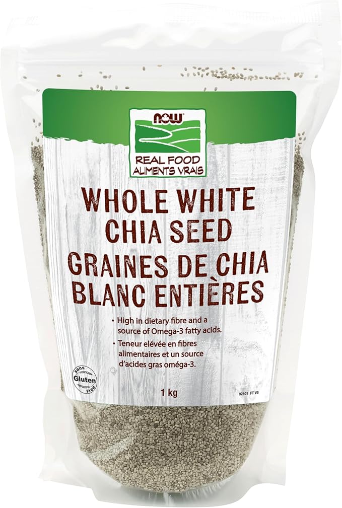 NOW    Whole White Chia Seed 1kg