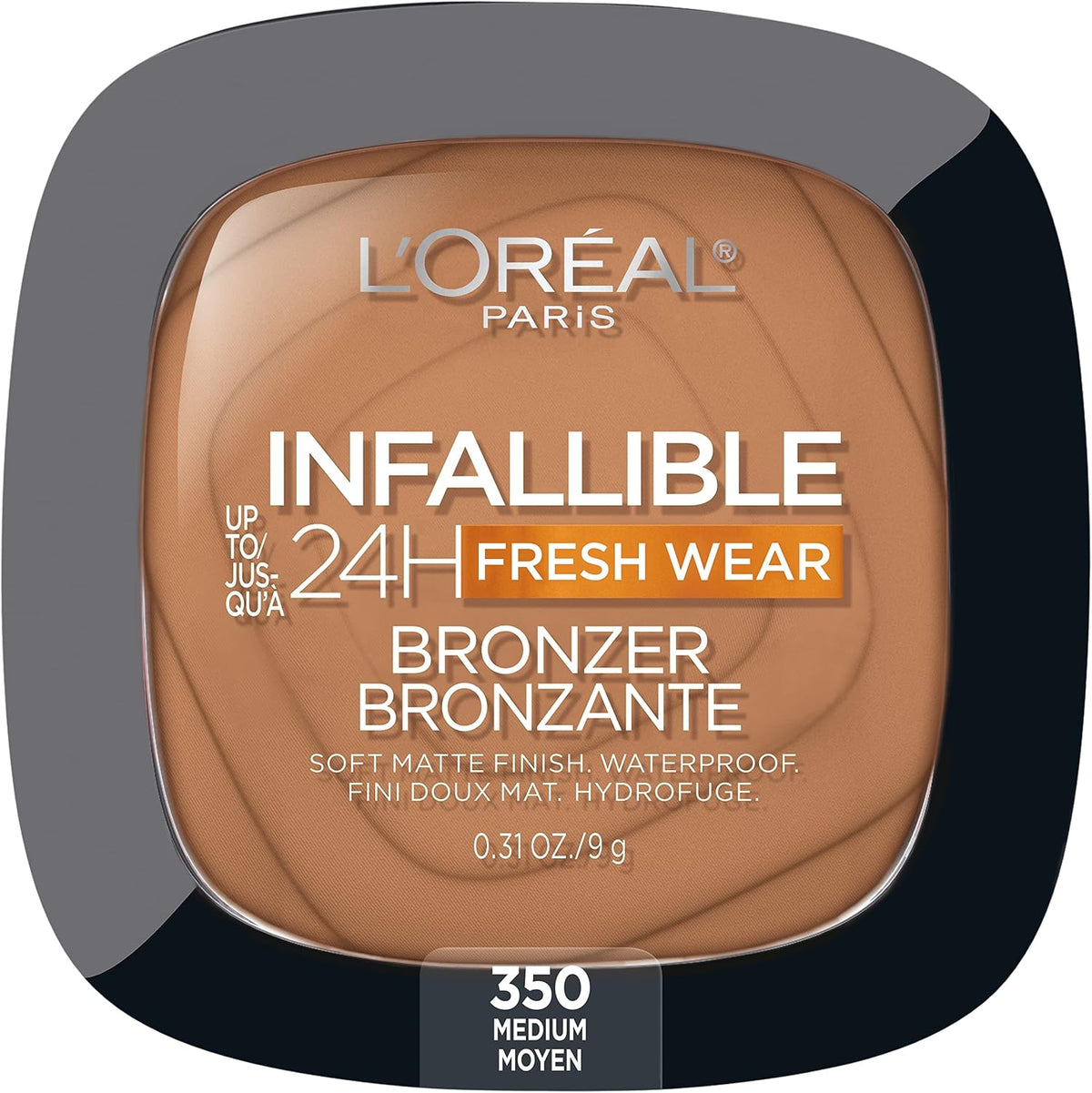 L'OREAL INFALLIBLE BRONZER MD 9G pack of 2