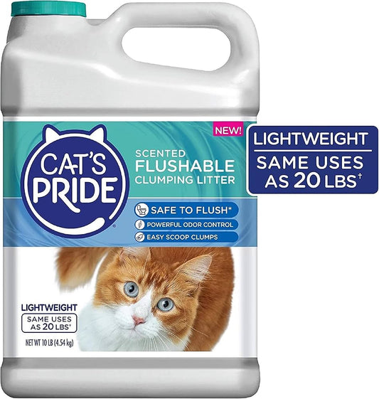LICK YOUR CHOPS    Cat Litter Here's The Scoop    LICK YOUR CHOPS    Cat Litter Here's The Scoop    Clumping Cat Litter (Jug) 10lb