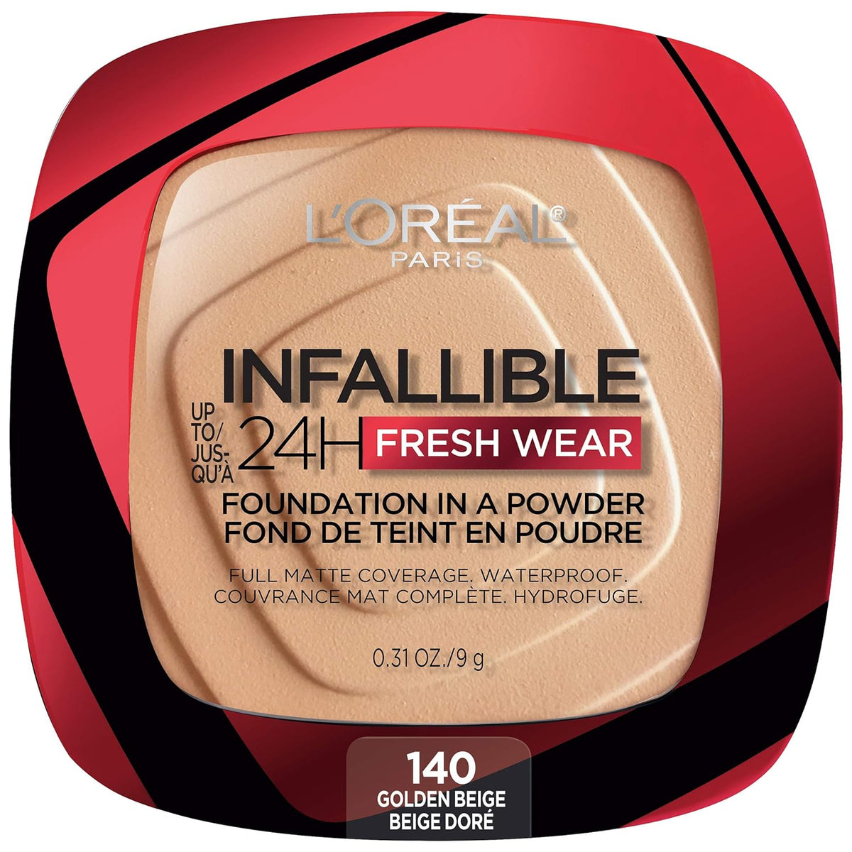 L'OREAL INFALLIBLE SETTING PD GOLDEN BEIGE 9G pack of 2