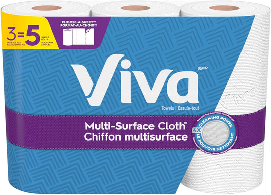 VIVA CLOTH MULTI SURFACE 3=5 83 SHEETS 3 pack of 8