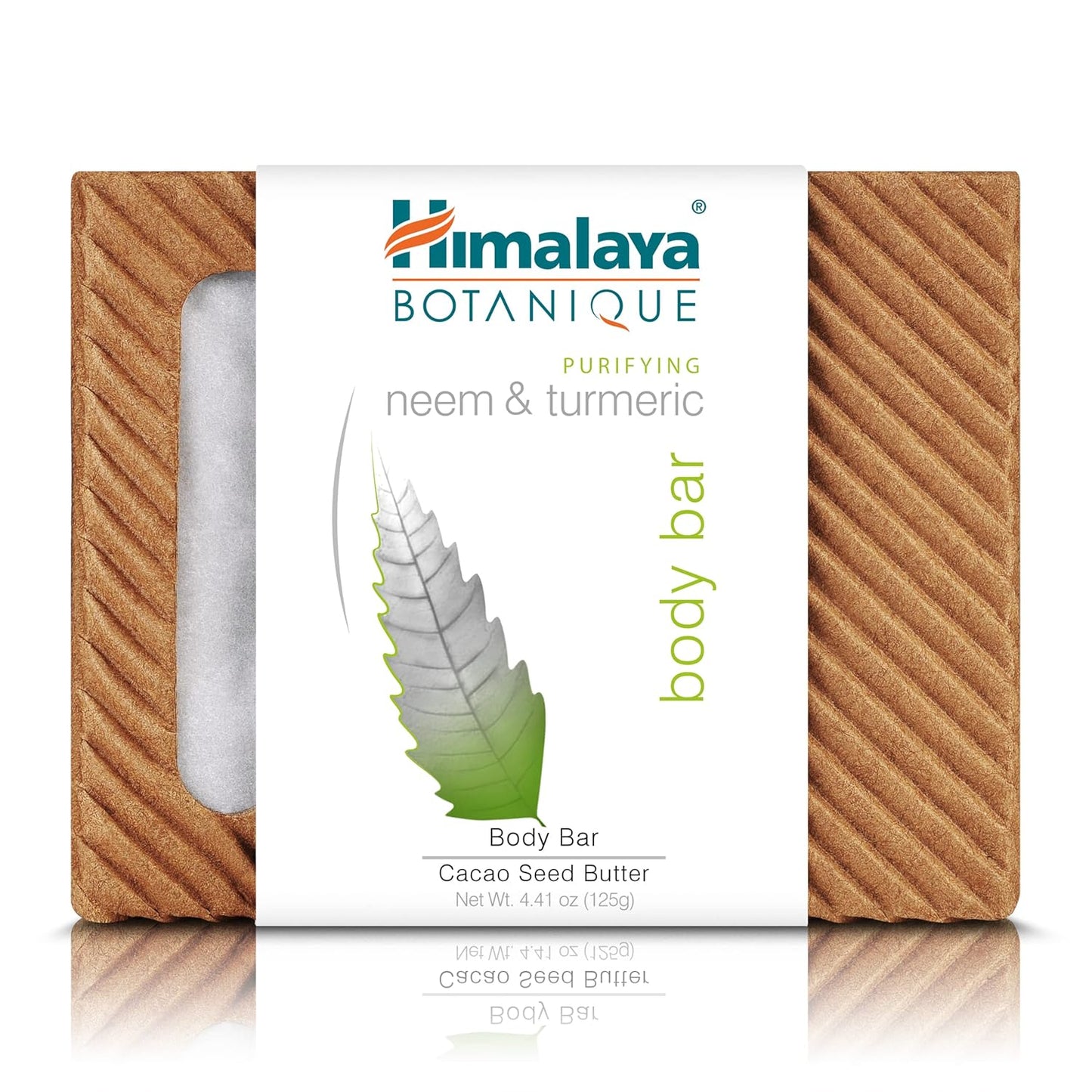 Himalaya Wellness    Himalaya Personal Care Neem and Turmeric Soap Bar (English)    Container Size: 125 g    Each