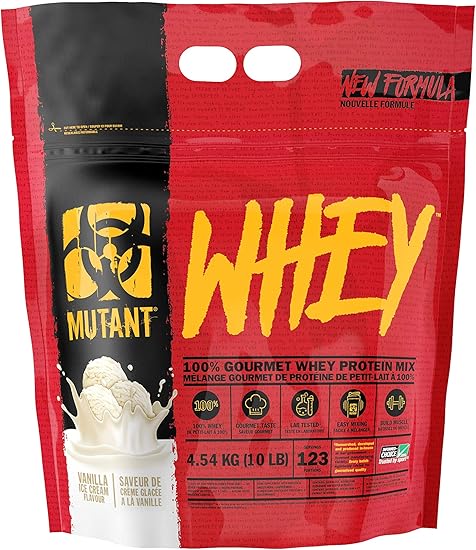 MUTANT    MUTANT® WHEY    Vanilla Ice Cream  4.54 kg (10 lbs)