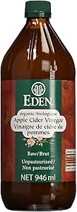 EDEN FOODS    Org Apple Cider Vngr (Glass) 946mL
