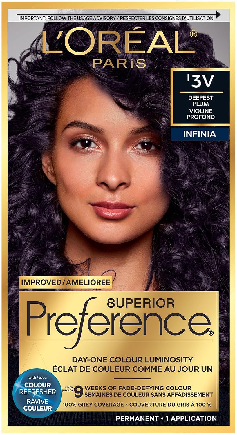 LOREAL PREFERENCE INFINIA DEEPEST PLUM 3V