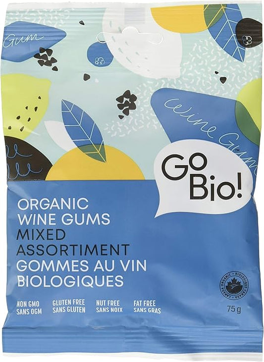 GoBIO! Organics   Organic Wine Gums  75g