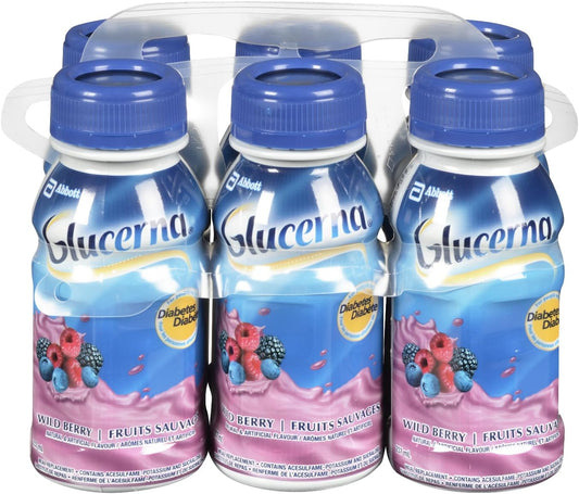 GLUCERNA LIQ WILDBERRY 6X237ML pack of 4