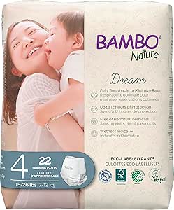 Bambo Nature - Bambo Nature Training Pants 22 Count Size 4