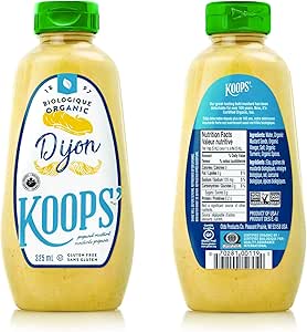 Koops   Prepared Mustard   Org Dijon Mustard325ML
