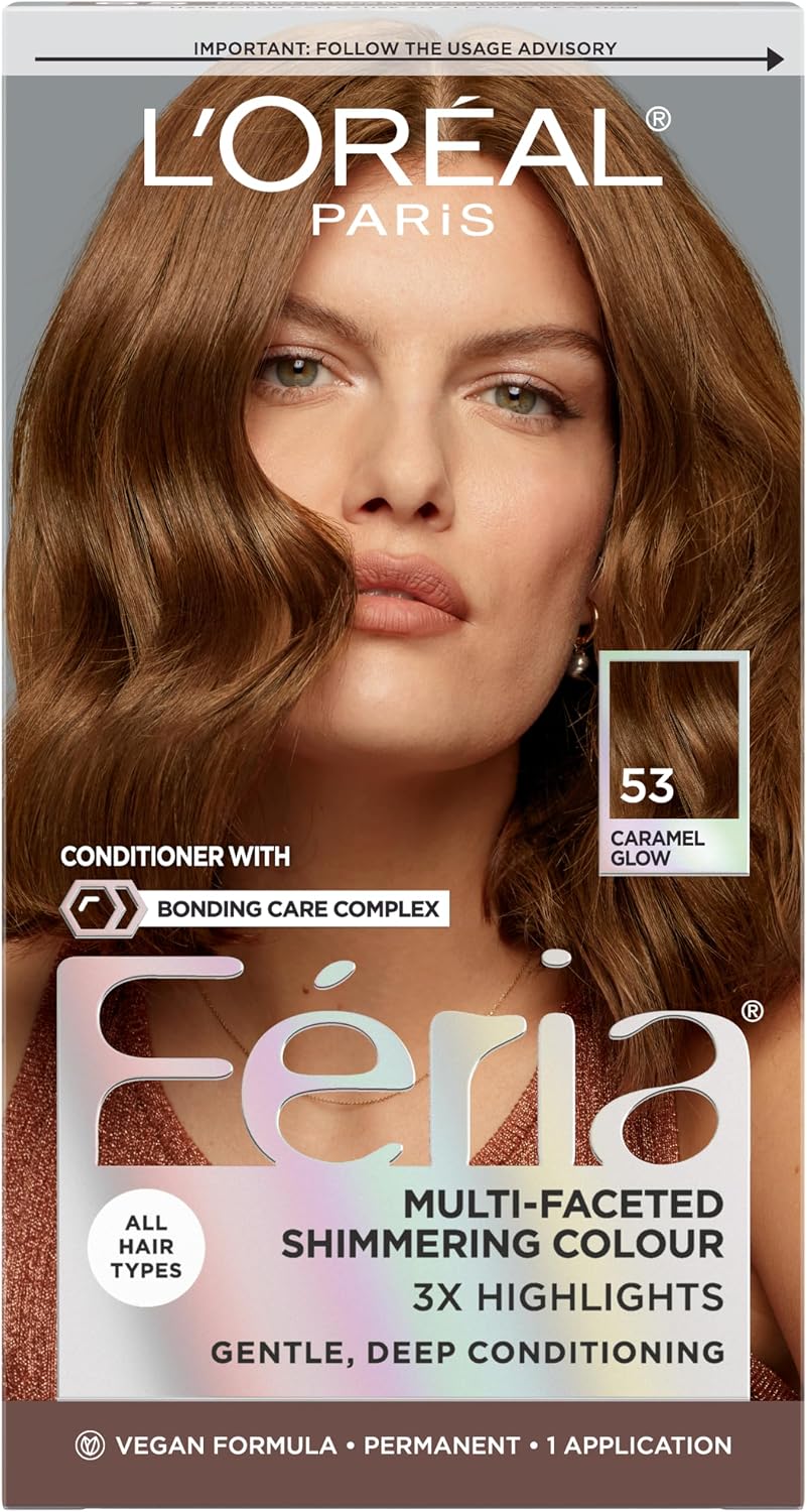 FERIA PERMANENT COLOR MED GOLDEN BROWN 53