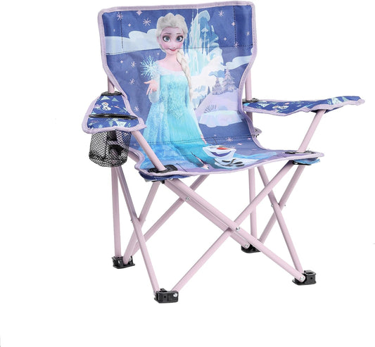 FROZEN YOUTH CAMP CHAIR WITH CUP HOLDER 2 pack of 4