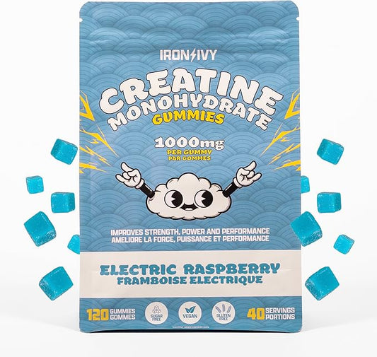 Iron and Ivy Creatine Monohydrate Gummies 1000mg