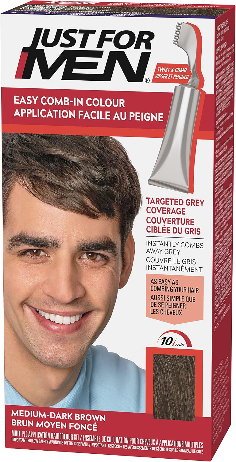 JUST FOR MEN AUTO STOP MD DARK BROWN
