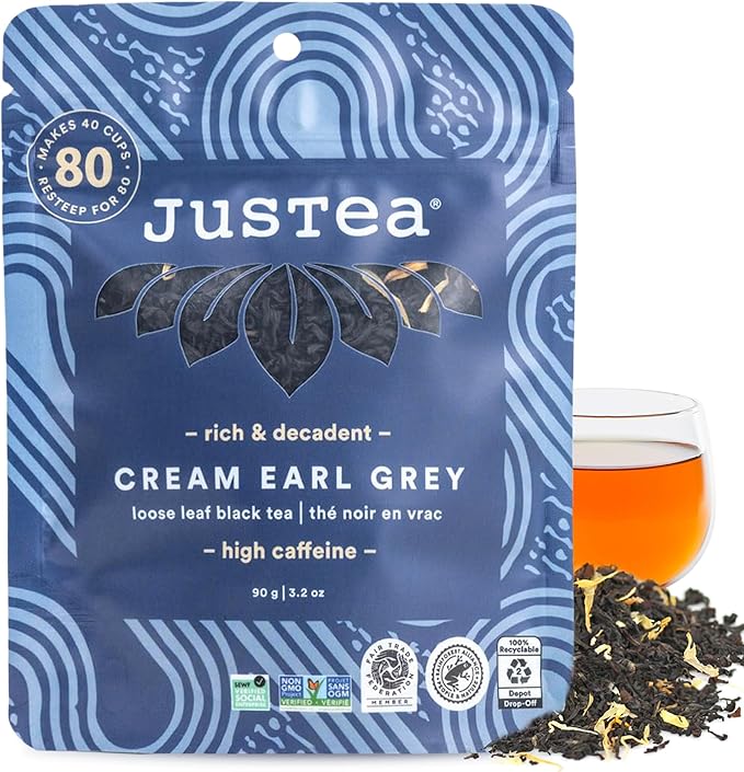 JusTea   Cream Earl Grey  90g
