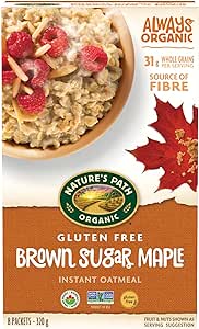 Envirokidz Cereal   Organic Instant Hot Cereals   Pure Oats Brown Sugar Maple With Ancient Grains320G