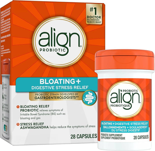 ALIGN PROBIOTIC BLOATING DIG STRESS RELIEF CAPS 28