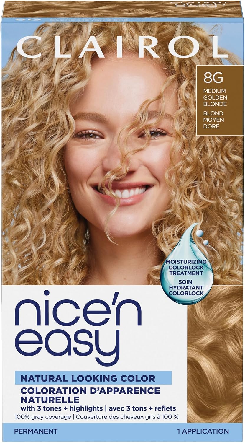 NICE'N EASY NATURAL #104 MD GOLDEN BLONDE