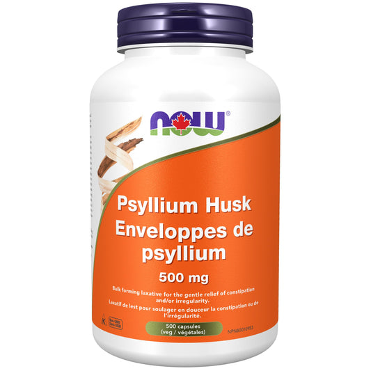 NOW    Psyllium Husk 500mg 500cap