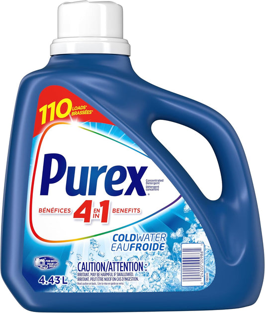 PUREX COLD WATER LIQ 4.43L pack of 4