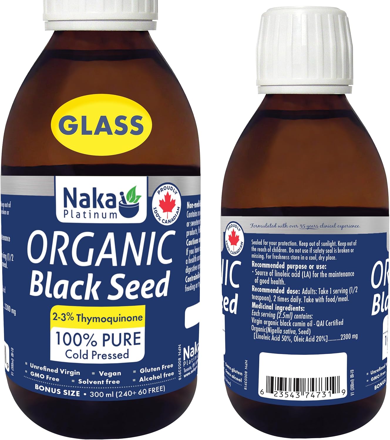 Plat Organic Black seed 500mg Liquid 300ml