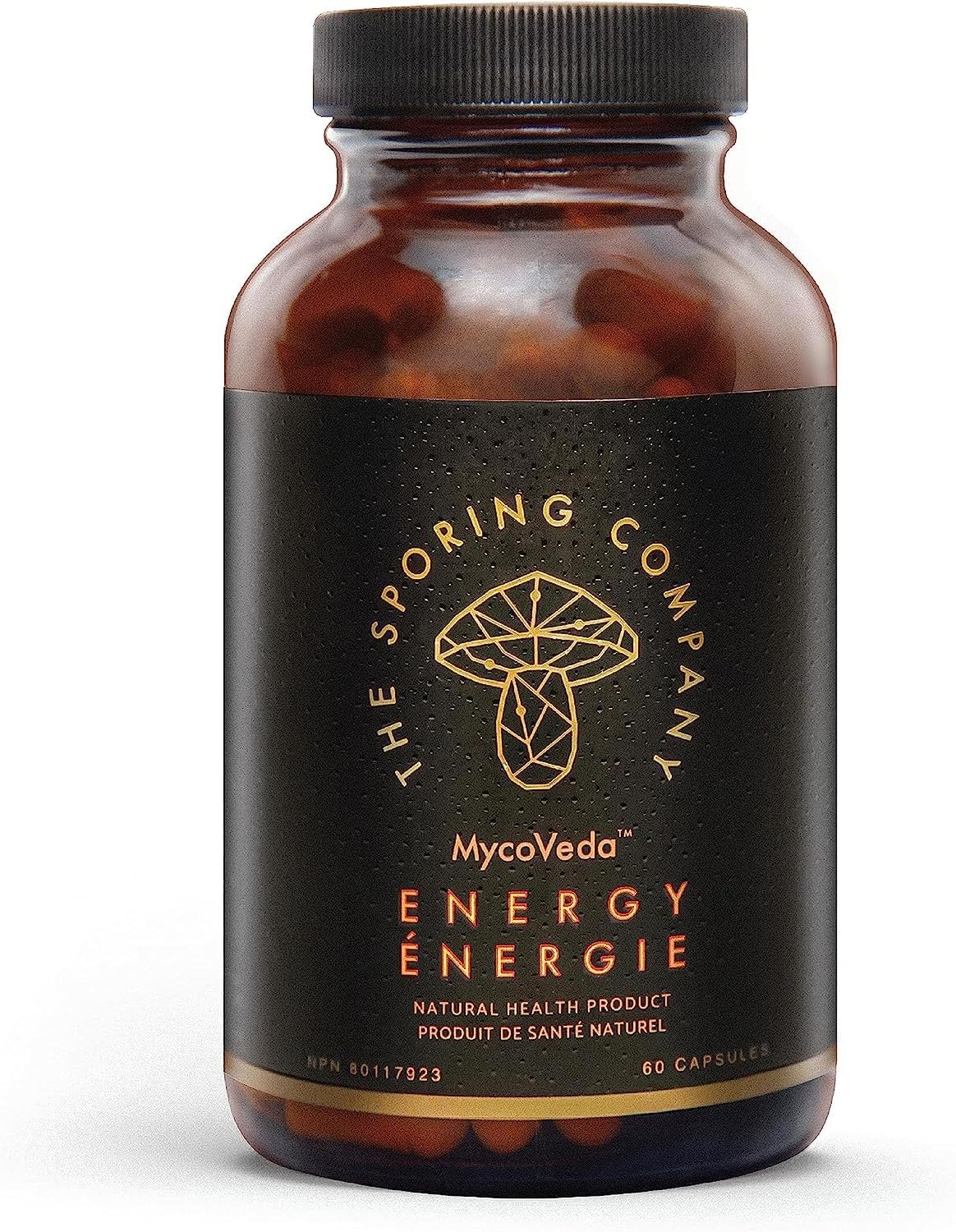 The Sporing Company - MycoVeda Energy - 60 Capsules