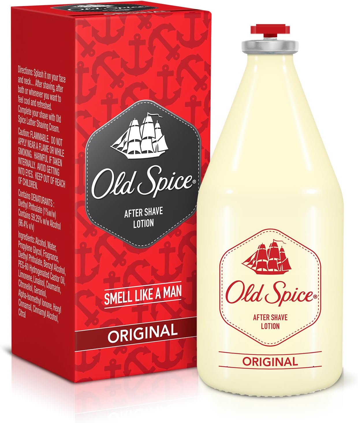 OLD SPICE LOT AFTER SHAVE ORIG 125ML