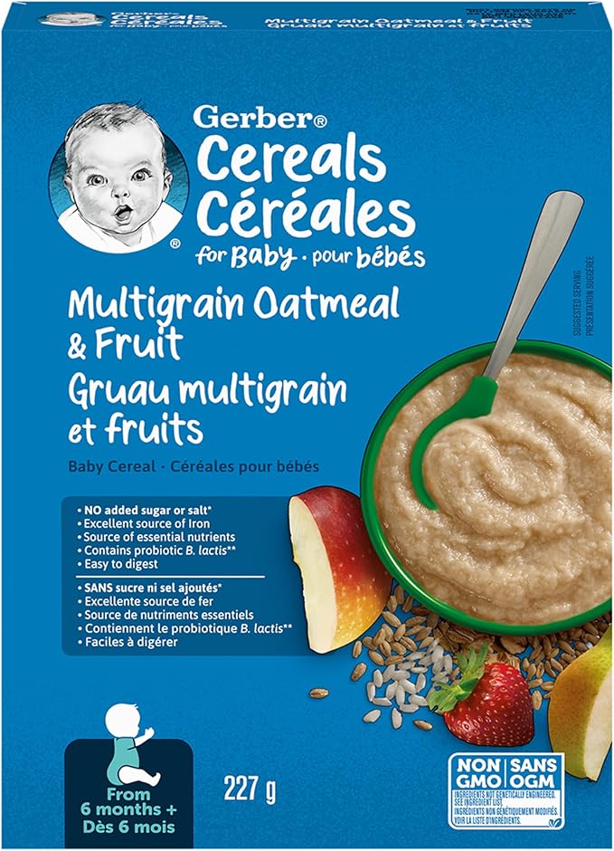 NESTLE BABY CEREAL MIX FRUIT 227 G