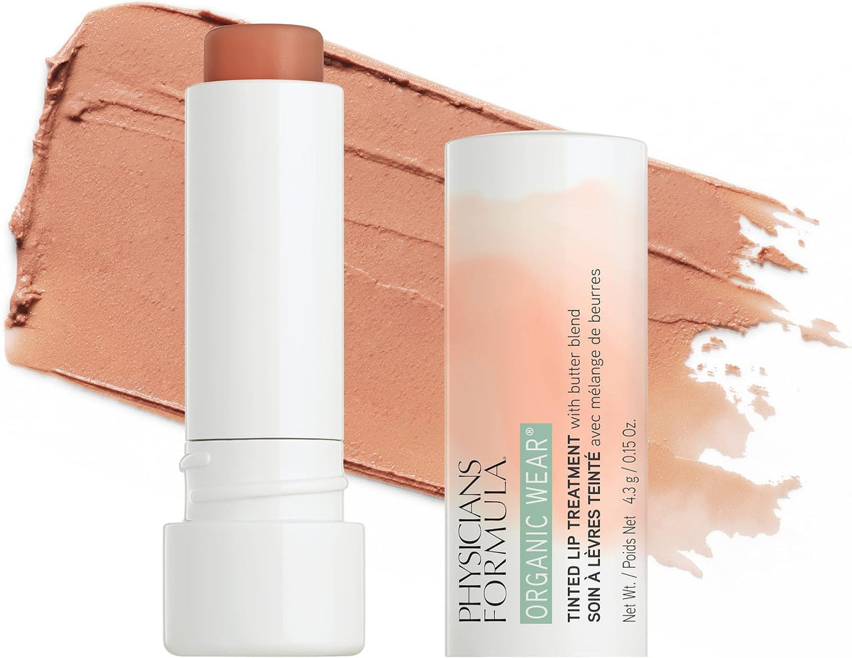 PF ORGANIC WEAR TINTED LIP TREATMENT TAWNY NUDE pack of 2