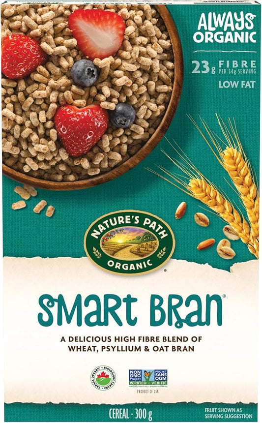 NATURE'S PATH     -   ALWAYS ORGANIC  -   SMART BRAN  CEREAL      300g