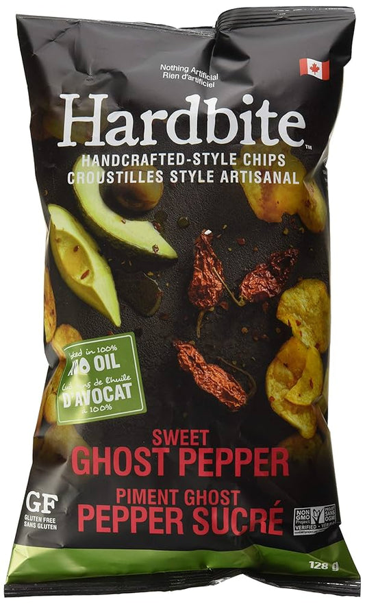 Hardbite   Chips   Sweet Ghost Pepper - Avocado Oil 128G