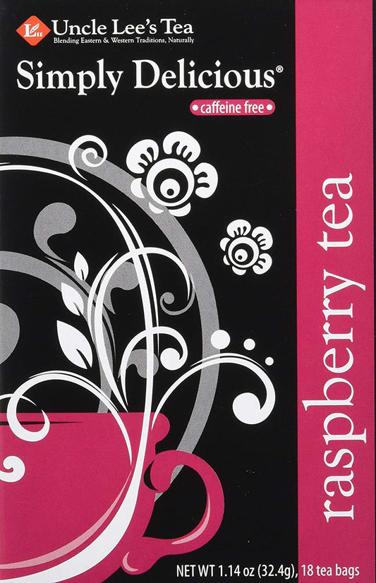 UNCLE LEE'S TEAS    Simply Delicious    UNCLE LEE'S TEAS    Simply Delicious    Raspberry Tea 18bg