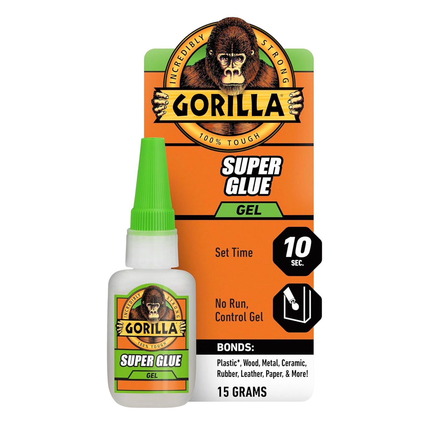 GORILLA SUPER GLUE GEL 15G pack of 6