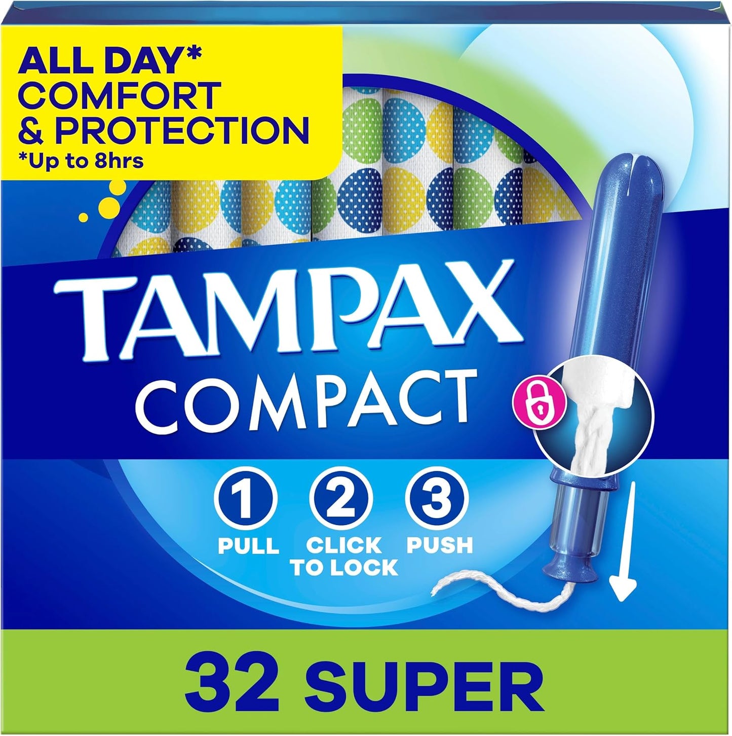 TAMPAX POCKET PEARL TAMPON COMPACT SUP UNSCENT 32