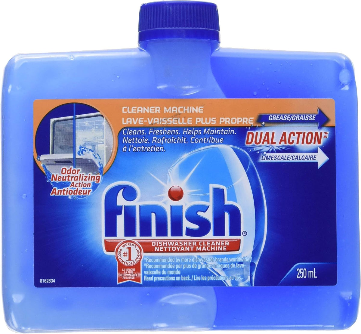 FINISH DISHWASHER CLEANER 250ML pack of 8