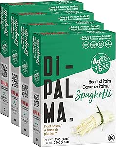 Dipalma-Dipalma Hearts of Palm - Spaghetti 12 x 338g