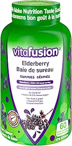 VITAFUSION ELDERBERRY GUMMIES 60 GUMMY