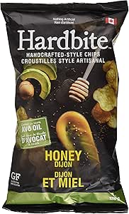 Hardbite   Handcrafted Chips   Honey Dijon - Avocado Oil128G