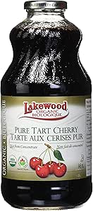 Lakewood   100% Pure Organic Fruit Juices   Org Pure Tart Cherry946ML