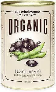 Eat Wholesome   Organic Legumes   Org Black Beans398ML