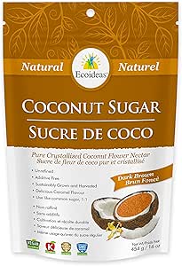 Ecoideas_Organic Coconut Sugar - Dark Brown_454g